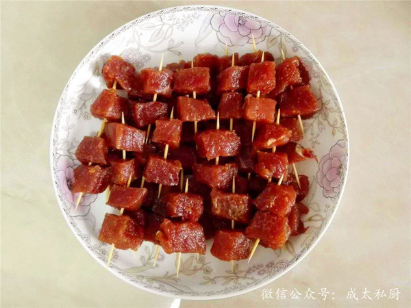 Spicy Toothpick Meat recipe