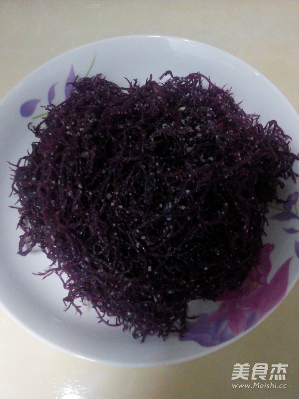 Cold Purple Seaweed recipe