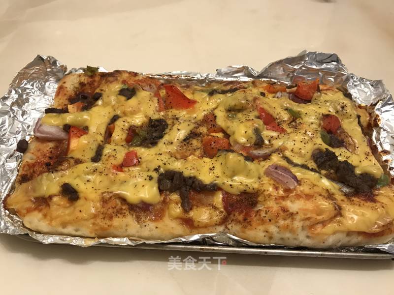 Homemade Simple Pizza recipe