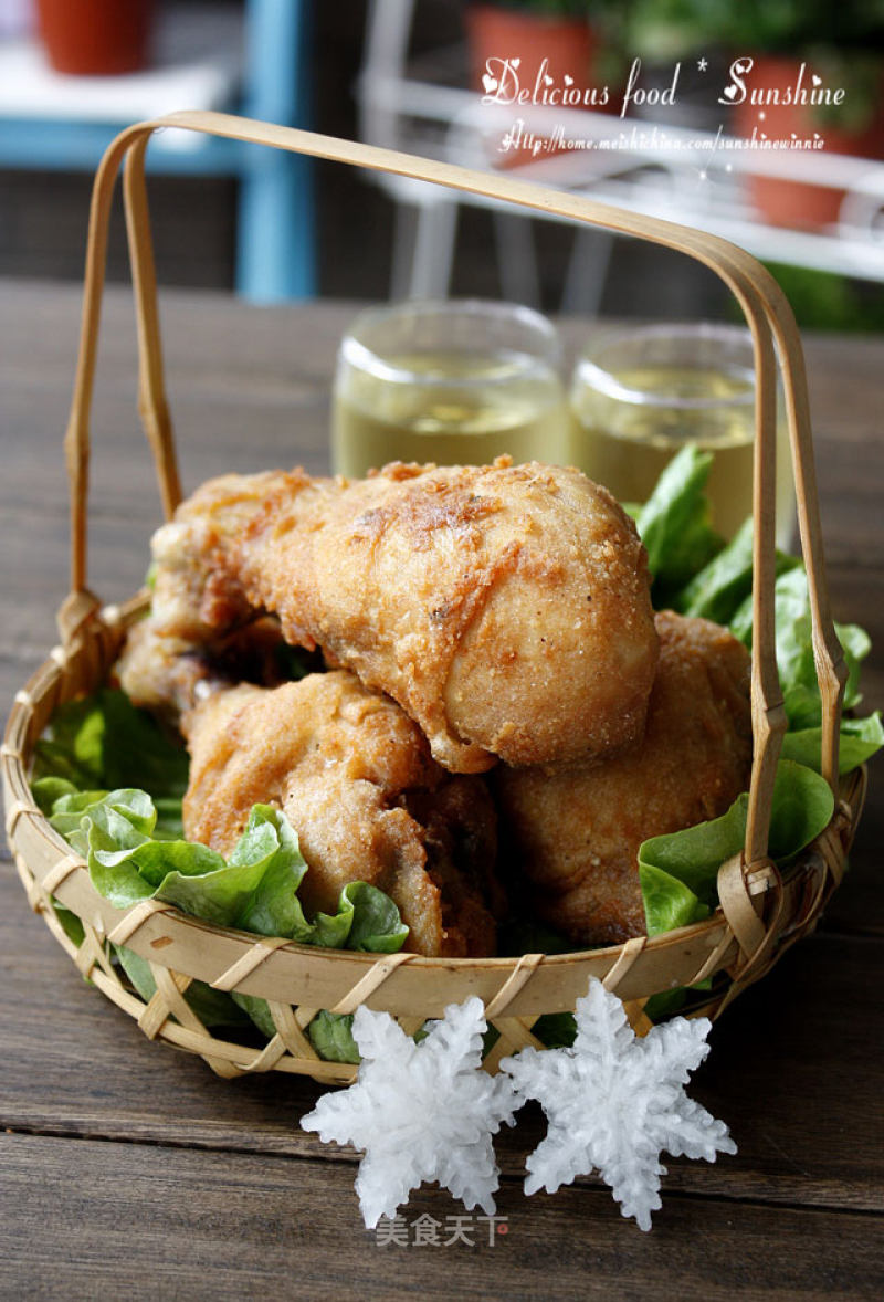 Fried Chicken from The Stars-----fried Chicken Drumsticks recipe