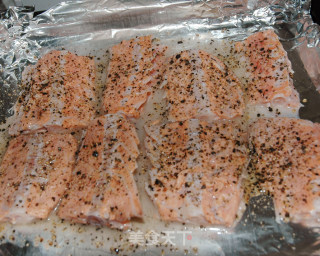 Wine-flavored Salmon Bone recipe