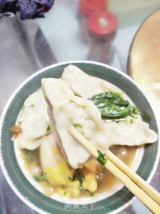 Handmade Mushroom Pork Dumplings recipe