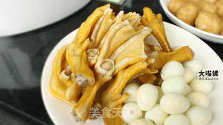 Violent Flower Beet Duck Feet Pot丨large Mouth Snail recipe