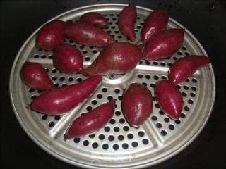 Roasted Purple French Fries recipe