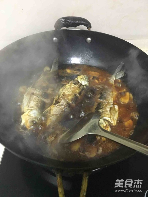 Scallion Crucian Carp recipe