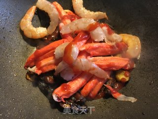 Sauteed Seafood Assorted recipe