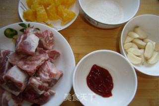 Easily Make Healthy, Oil-free Version of Fruit Ribs with Soft and Tender Meat at Home [dried Fried Orange-flavored Ribs] recipe