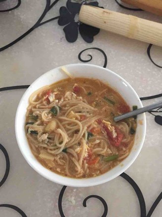 Tomato and Egg Noodles (baby Noodles)