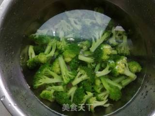 #下饭菜#ham Broccoli recipe