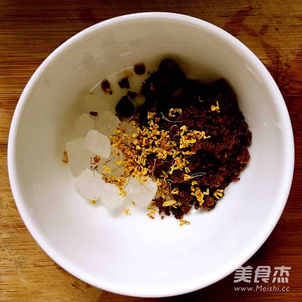 Osmanthus Lotus Rice recipe