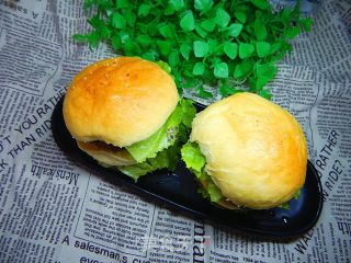 Lettuce Double Pork Burger recipe