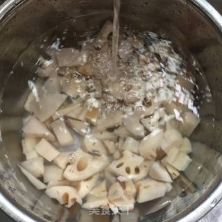 Hot and Sour Lotus Root recipe