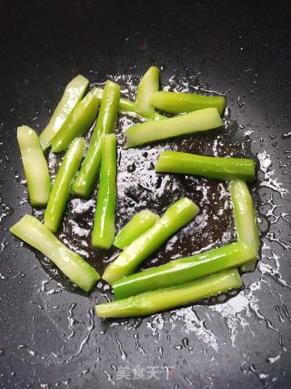 Stir-fried Chinese Kale recipe