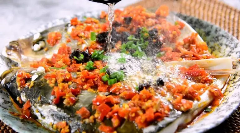 Steamed Fish with Bean Drum recipe