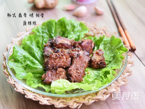 Korean Garlic Grilled Pork Ribs recipe