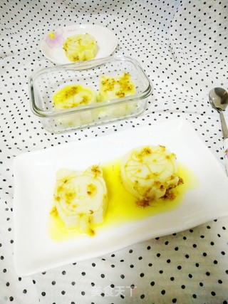 Sweet Osmanthus Yam Cake recipe