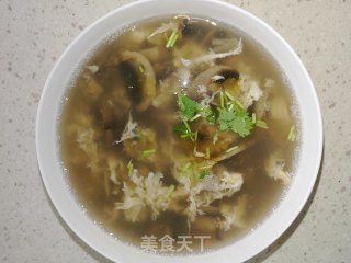 Mushroom Egg Soup recipe