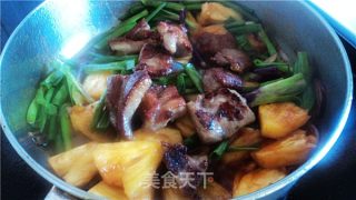 Sweet and Sour Pineapple Pork Neck recipe