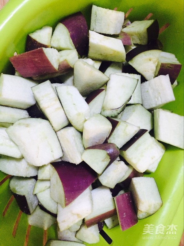 Braised Eggplant with Minced Pork recipe