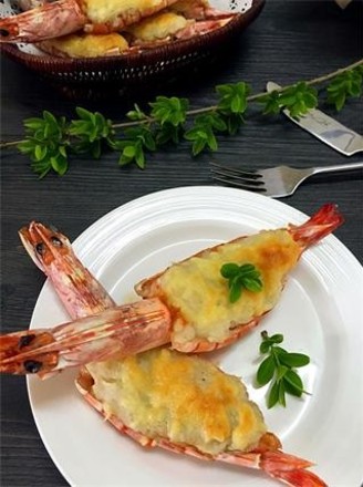 Baked Shrimp with Cheese