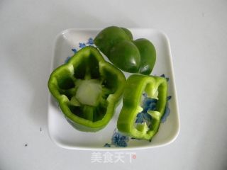 Refreshing Green Pepper Cup recipe