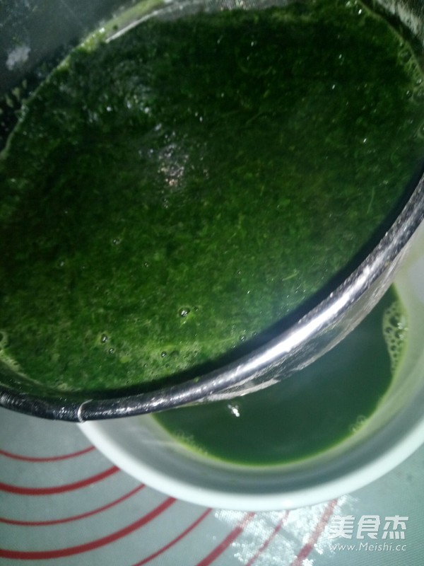 Spinach Juice, Carrot Juice Pasta recipe