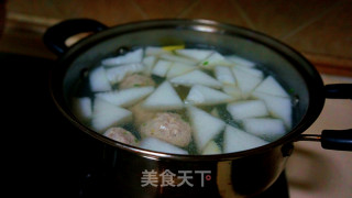 Winter Melon Meatball Soup recipe