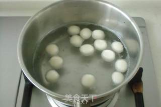 Sweet Tangerine Soup with Red Bean Balls recipe