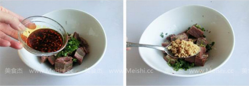 Crispy Donkey Meat in Red Oil recipe