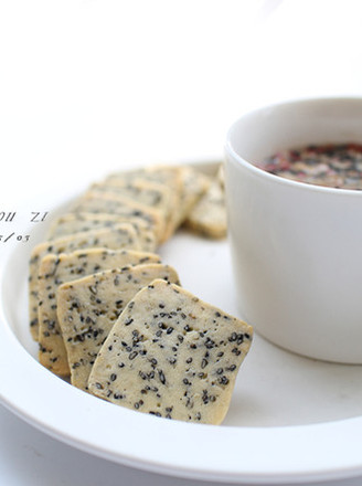 Black Sesame Biscuits recipe