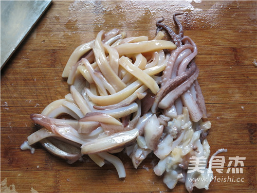 Squid Teppanyaki recipe