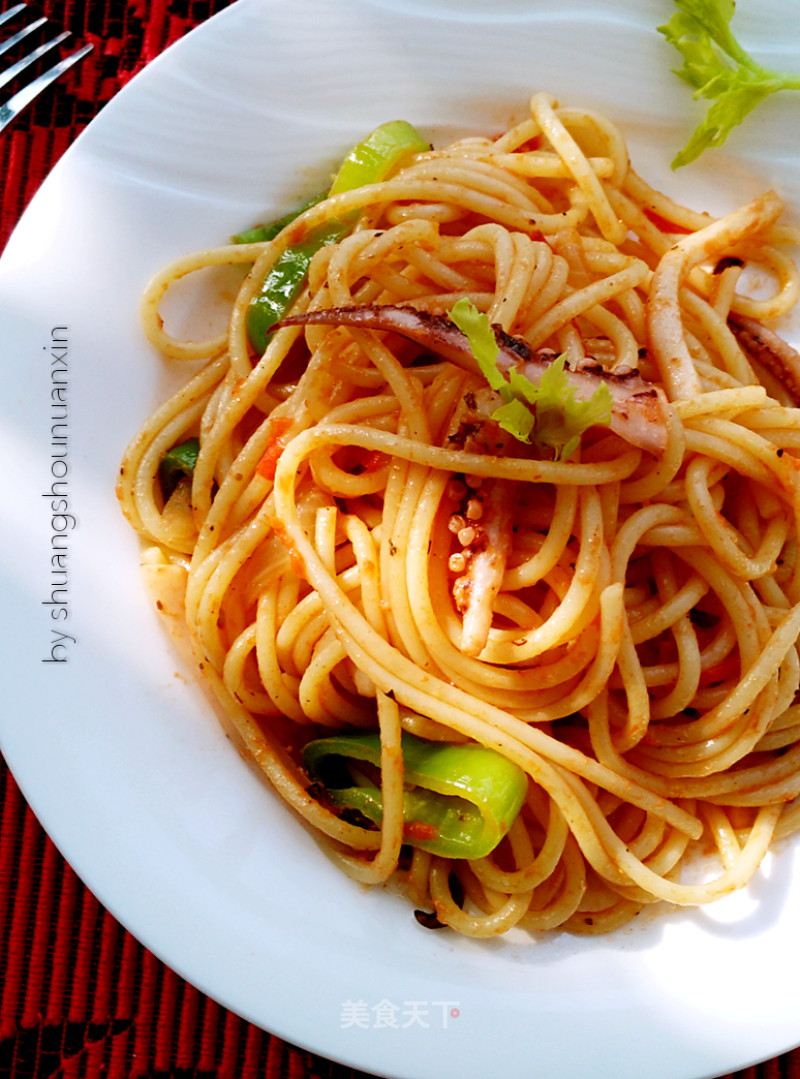 #trust之美#seafood Pasta recipe