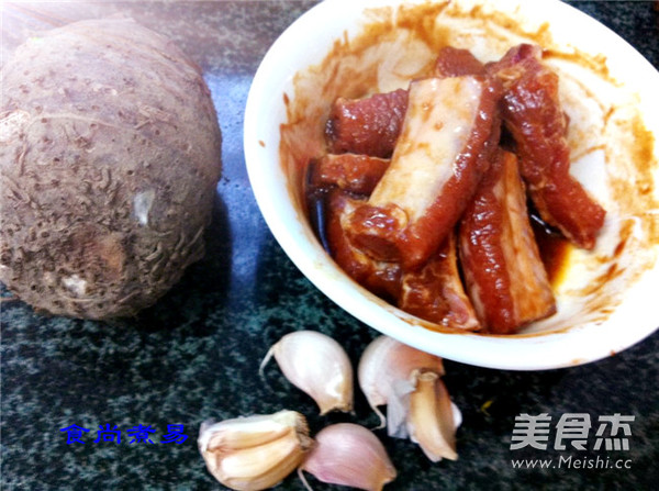 Taro Pork Ribs Claypot recipe