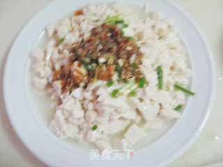 A Touch of Coolness in Summer-cold Tofu recipe
