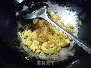 Scrambled Eggs with Dried Radish recipe