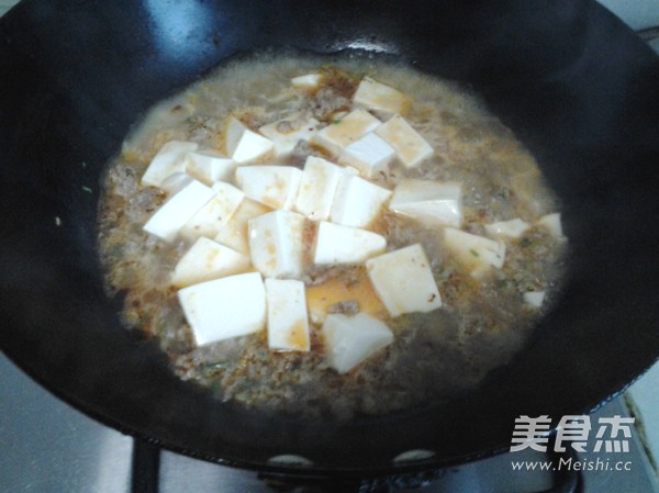 Tofu Roasted Minced Pork recipe