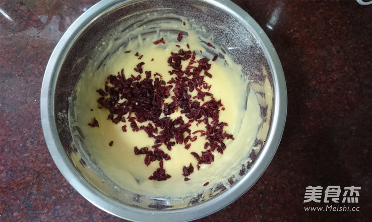 Cranberry Cream Cake Roll recipe