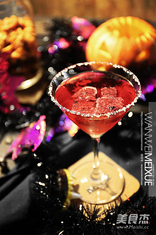 Kiss The Vampire (pomegranate Tequila Cocktail) recipe