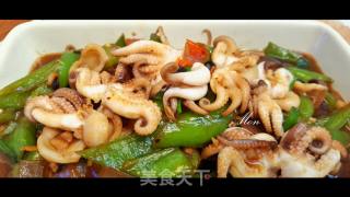 Stir-fried Cuttlefish with Beijing Sauce recipe