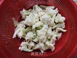 Fermented Bean Curd Cauliflower recipe