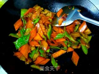 Pork Belly with Hot Pepper and Carrot recipe