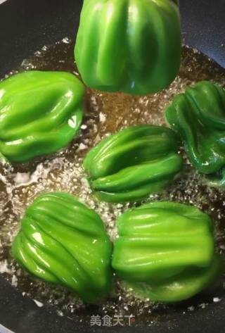 Tossed Green Pepper recipe