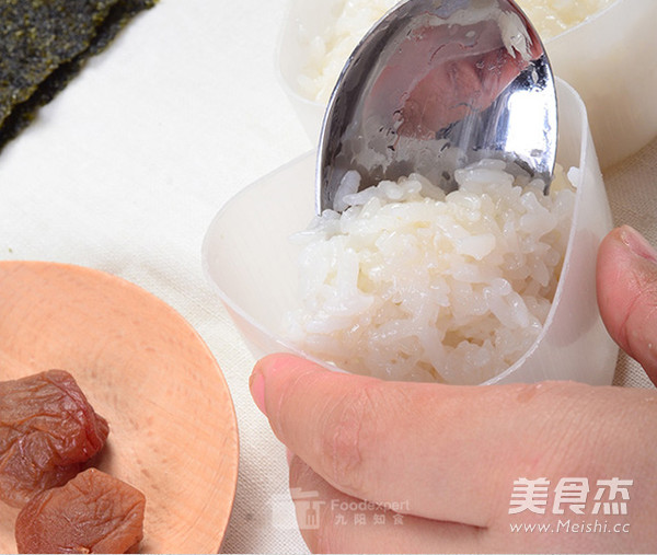 Japanese Style Plum Rice Ball recipe