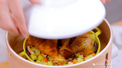 Anhydrous Steamed Chicken Drumstick Baby Food Supplement Recipe recipe