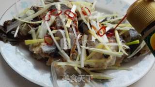 Steamed Sea Cucumber Fish recipe