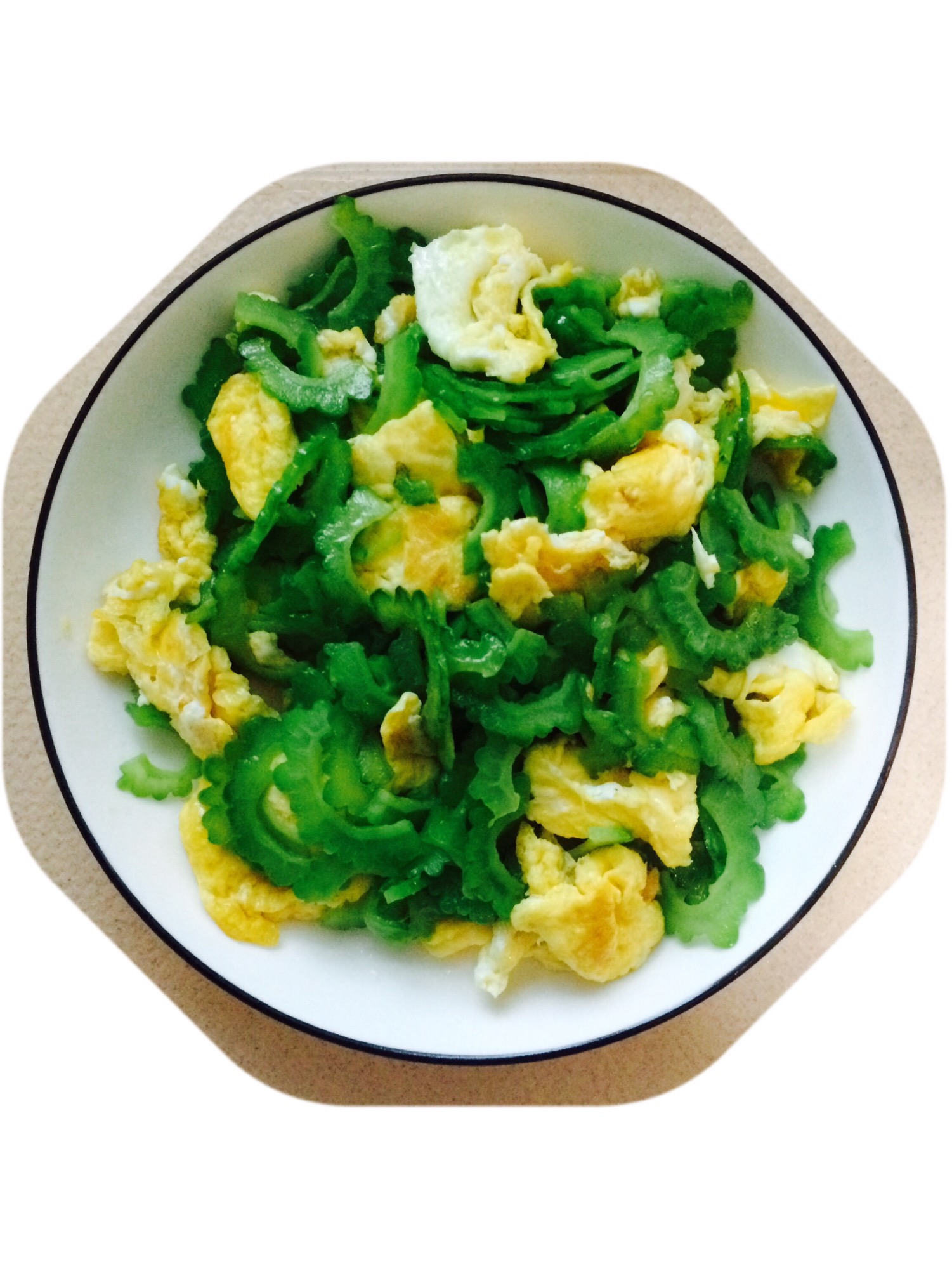 Bitter Gourd Scrambled Eggs recipe