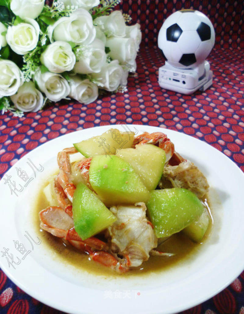 Stir-fried Flower Crab with Pugua