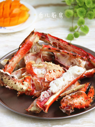 Grilled King Crab recipe