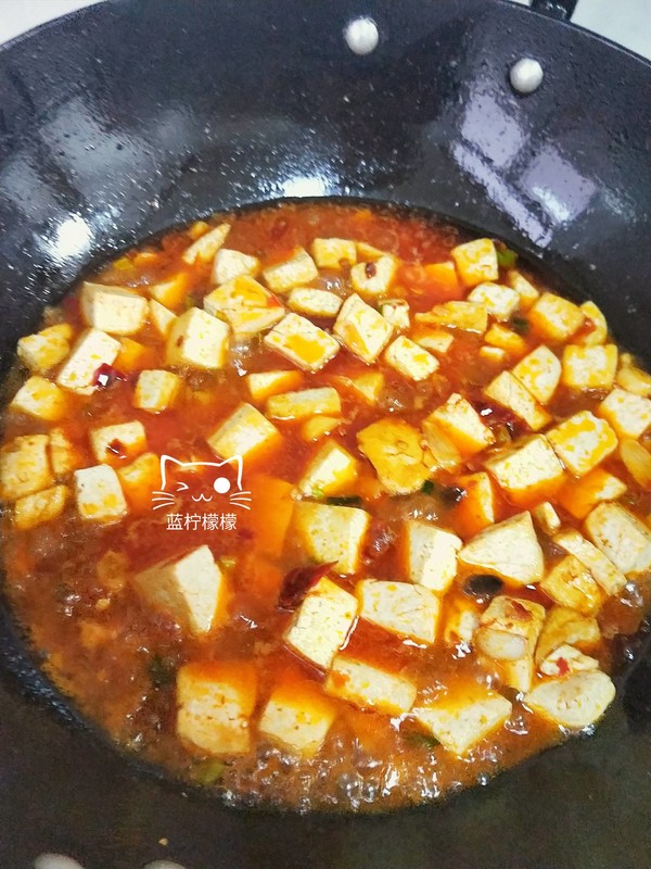 Pixian Braised Tofu with Bean Sauce recipe