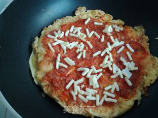 Rice Egg Crust Pizza recipe